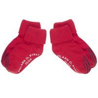 Antislip Crawling Socks In Pack Of 2 - Red quality kids boys girls