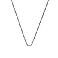 Anais Rhodium Popcorn Chain 24 Inch