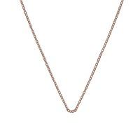 Anais Rose Gold and Silver Cable Chain - 24 Inch