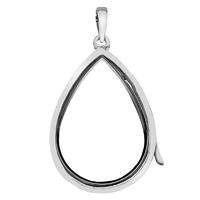 Anais Silver Teardrop Locket