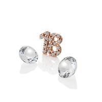 anais rose gold 18 and white topaz