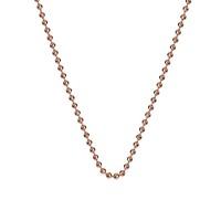 Anais Rose Gold Bead Chain 24 Inch
