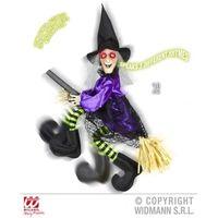 Animated Flying Witch On Broom 70cm