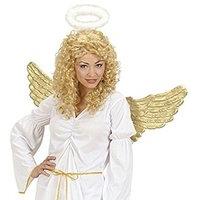 Angel Wings Gold Plastic Accessory For Christmas Panto Nativity Fancy Dress