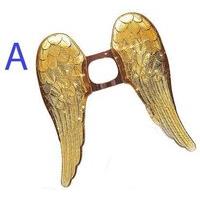 Angel Wings Metallic Gold/silver Accessory For Christmas Panto Nativity Fancy