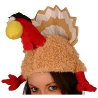 Animal Flying Thanks Giving Turkey Hat