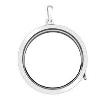 Anais Silver Circle Locket