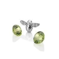 Anais Bee Rhodium and Peridot