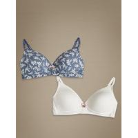 angel 2 pack padded full cup bras