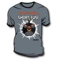 Angry Birds Warning Shorts Fuse T Shirt (L)