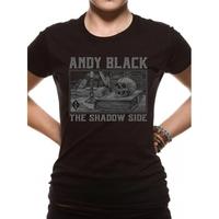 andy black black death x large t shirt