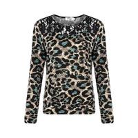 Animal Print Lace Jumper-12