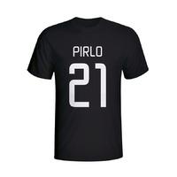 andrea pirlo juventus hero t shirt black