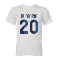 angel di maria real madrid hero t shirt white