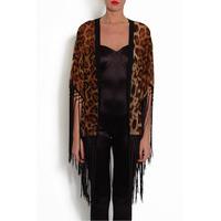 Animal Print Kimono