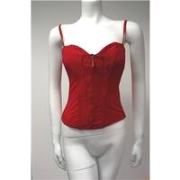 ann summers size 1012 red basque ann summers size 10 red all in one