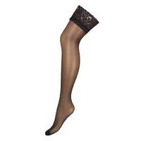 ann summers lace top glossy stockings