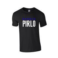 andrea pirlo front name t shirt black