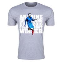 Antoine Griezmann Goldenboot France T-shirt (Grey)