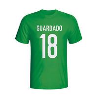 andres guardado mexico hero t shirt green