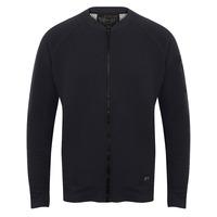 Anka Ottoman Fleece Bomber Jacket in Dark Sapphire  Dissident