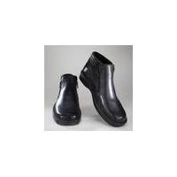 Ankle High Boots with Zips and warm lining, black in various sizes