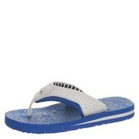 Animal Jekyl Aop Boys Flip Flops - Ultra Violet Blue