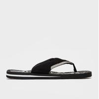 animal mens jekyl logo flip flops black black