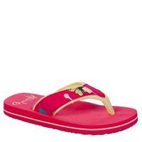 animal swish upper girls flip flop