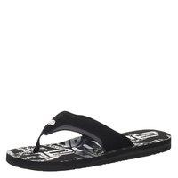 Animal Jekyl Logo Flip Flops - Black