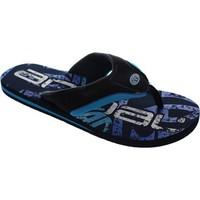 animal jekyl logo mens flip flops sandals shoes in blue