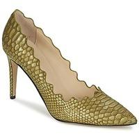 anaki vicky womens court shoes in gold