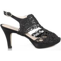 angel alarcon shoe elegant womens sandals in black