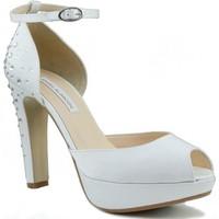 angel alarcon wedding shoes womens court shoes in white