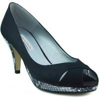 Angel Alarcon satin heel shoe party women\'s Court Shoes in black
