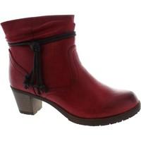 antonia dolphi 22510032 womens low ankle boots in red