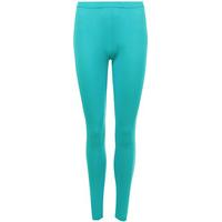 annie basic full length jersey leggings turquoise