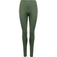 annie basic full length jersey leggings khaki