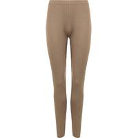 annie basic full length jersey leggings mocha