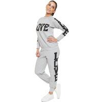 Anusha Love Jogging Suit - Light Grey