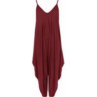 Anthea Lagenlook Jumpsuit - Wine