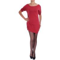 anta qulqi tangis cotton knit dress naomi womens dress in red