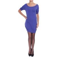 anta qulqi modal knit dress naomi womens dress in blue