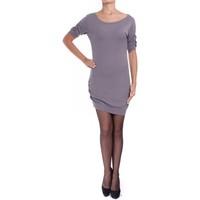 anta qulqi modal knit dress naomi womens dress in grey