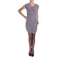 anta qulqi modal knit dress mila womens dress in grey