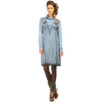 angels never die dress tulla womens dress in blue