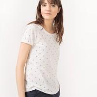 Anchor Print Short-Sleeved T-Shirt