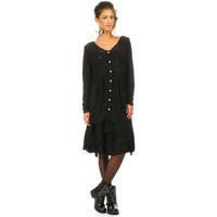 angels never die tunic athanasia womens dress in black