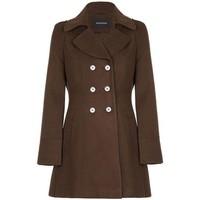 anastasia military double breasted tailored spring coat womens trench  ...