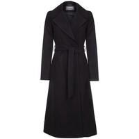 Anastasia - Women\'s Winter Belted Wrap Coat women\'s Coat in black